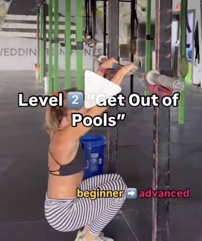 Image of Pamela Gagnon bar muscle-up drill