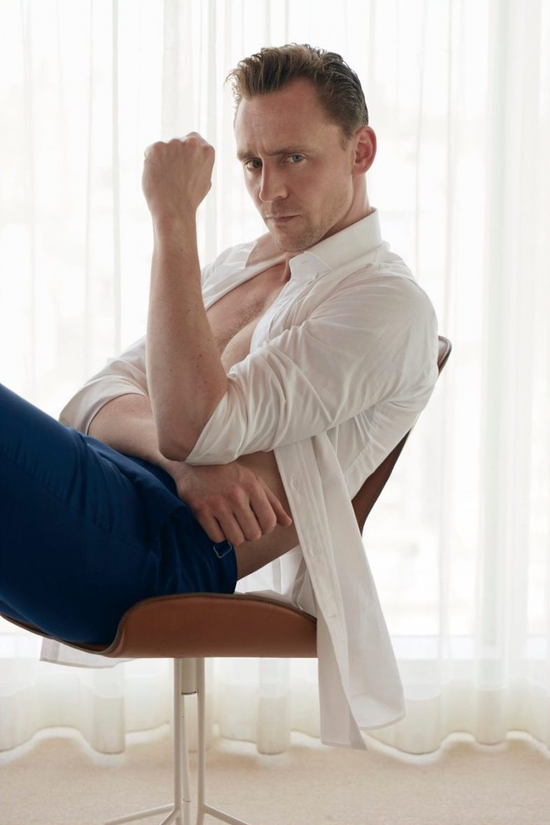 TOM HIDDLESTON IS SEXY AND SHIRTLESS FOR W MAGAZINE STYLE MNL