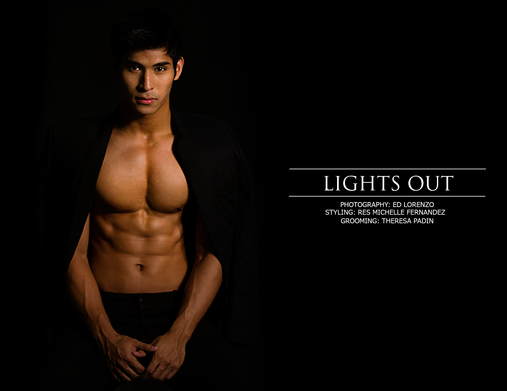 MODEL FEATURE: LIGHTS OUT WITH MAURO LUMBA