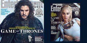 GAME OF THRONES TAKES OVER ENTERTAINMENT WEEKLY COVERS