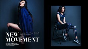 MODEL FEATURE: JESSICA YANG IS IN A NEW MOVEMENT