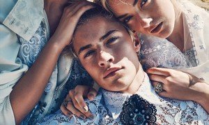 LUCKY BLUE SMITH REUNITES WITH SISTERS IN LATEST EDITORIAL FOR MARIE CLAIRE