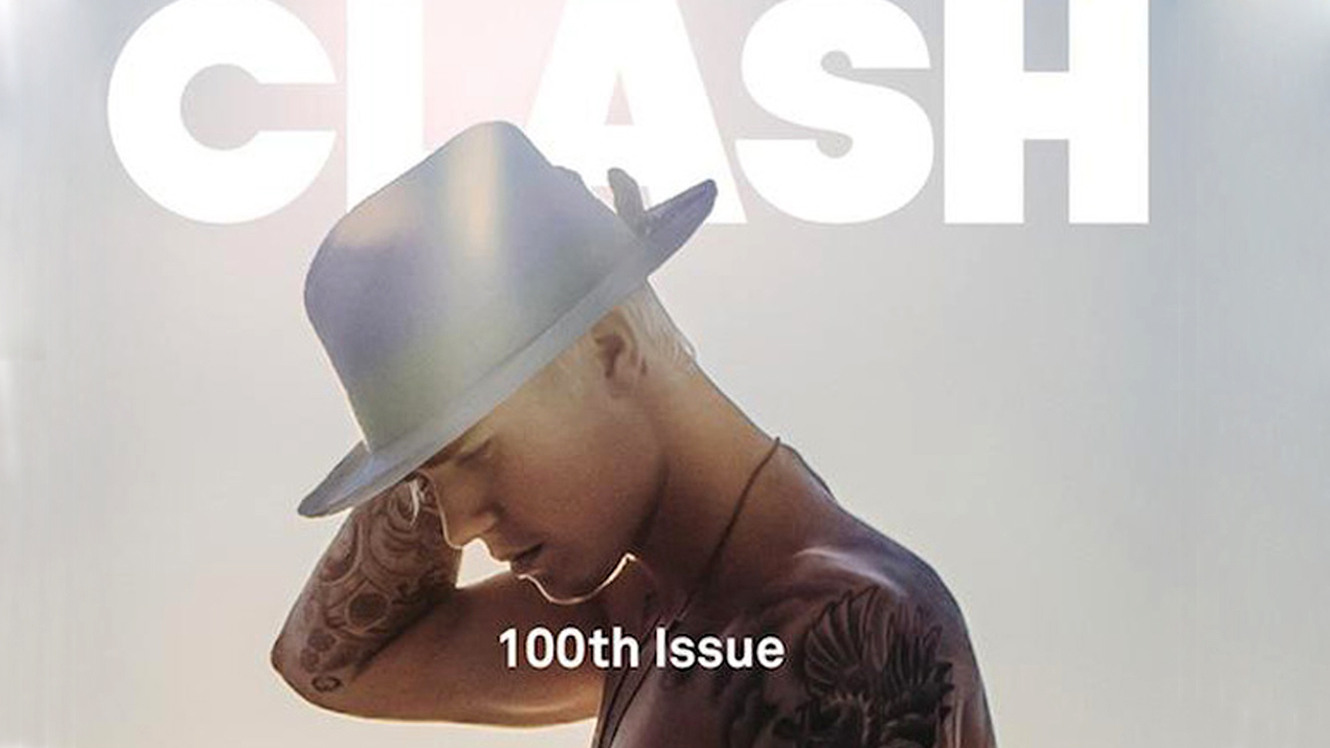 JUSTIN BIEBER GOES NAKED FOR CLASH MAGAZINE