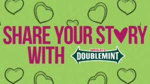 CREATE SWEET CONNECTIONS WITH DOUBLEMINT #LOVEWRAPS