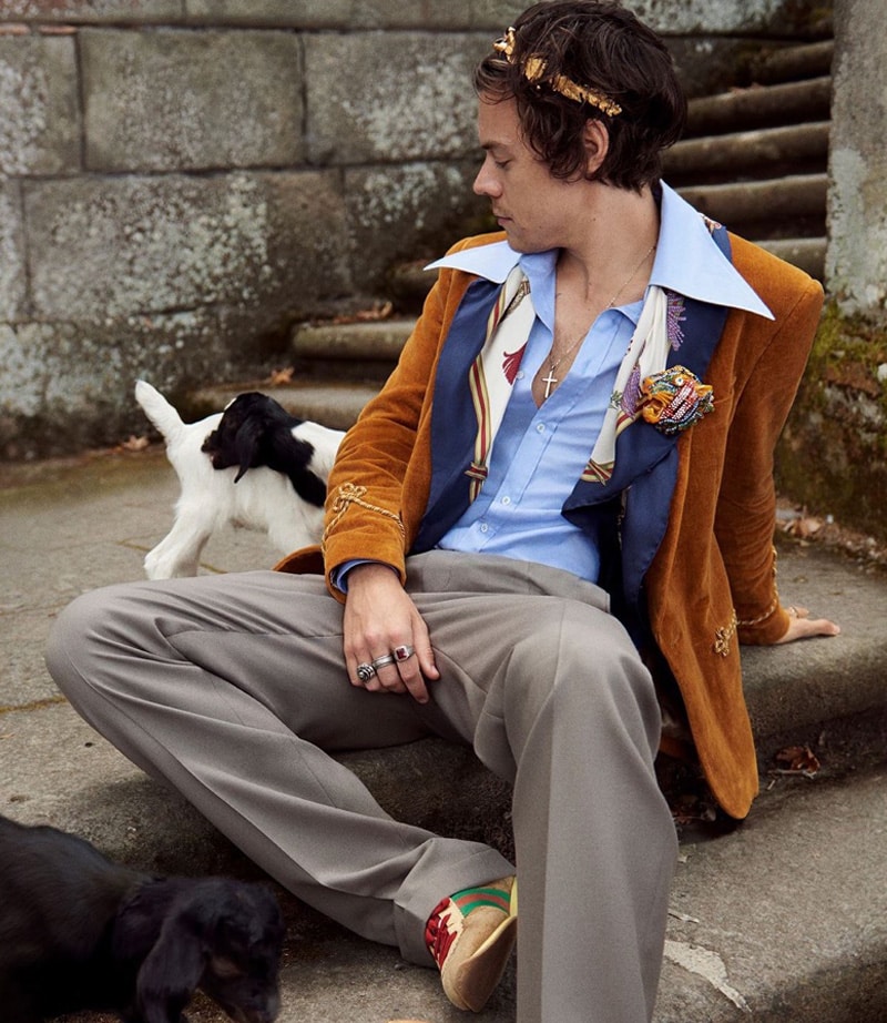 harry styles gucci campaign 2019