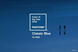PANTONE NAMED CLASSIC BLUE AS THE COLOR OF THE YEAR 2020