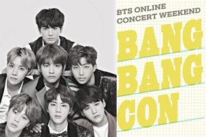 K-POP SUPERSTARS BTS WILL HAVE A 2 DAY ONLINE STREAMING CONCERT FOR FREE