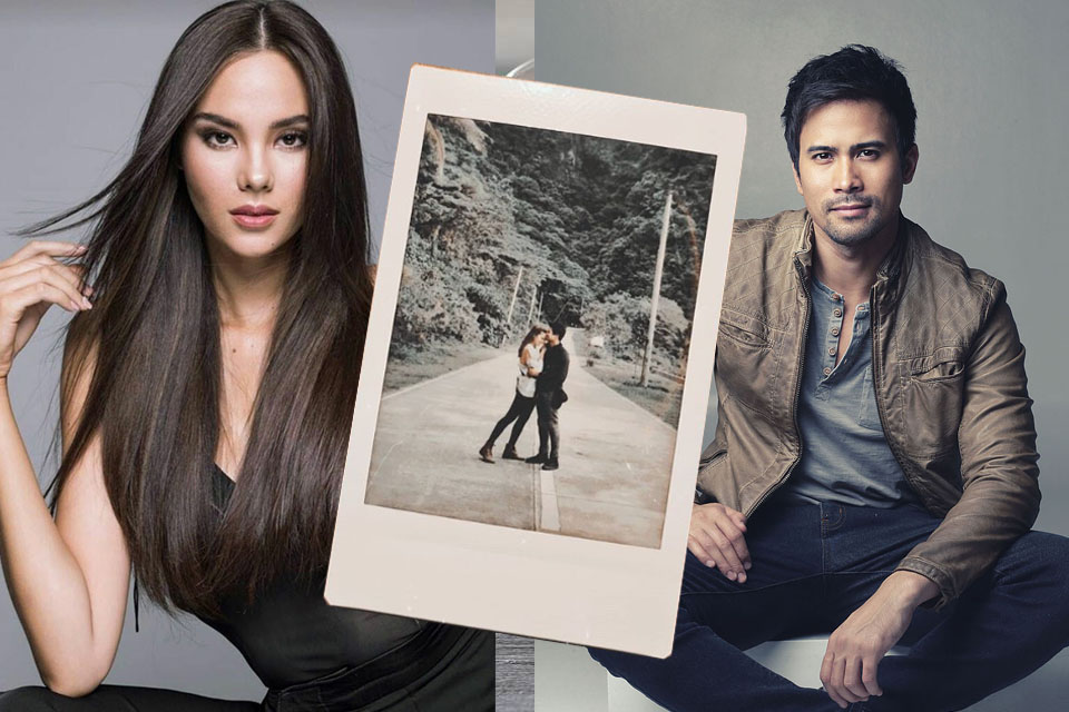 Miss Universe. and singer-actor, Sam Milby. 