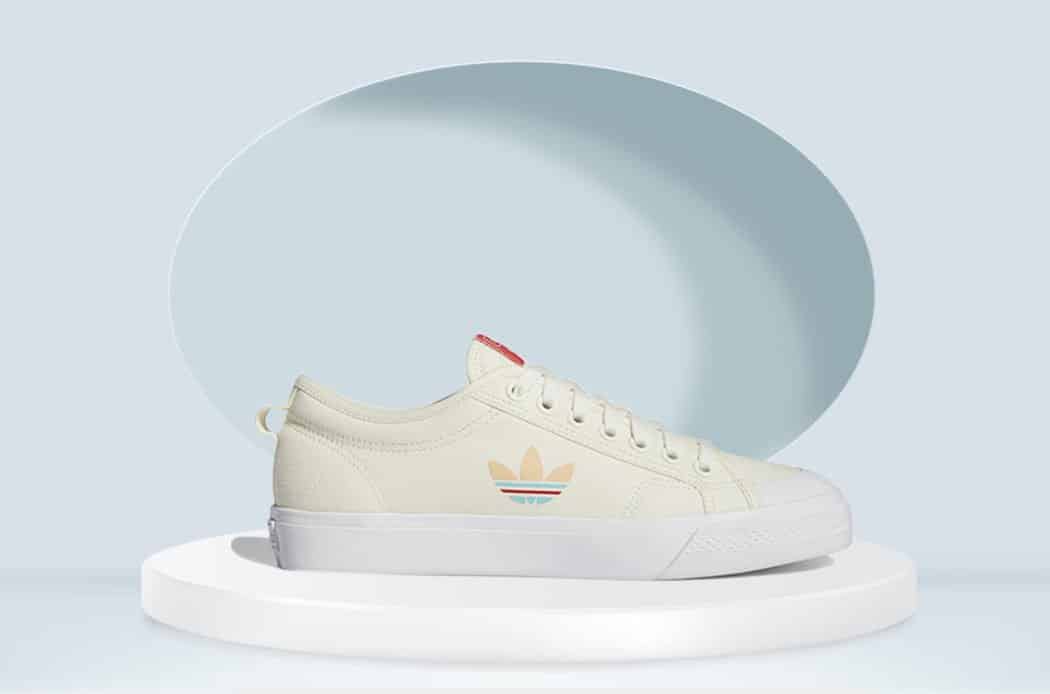 ADIDAS N IZZA TREFOIL SHOES OFF WHITE