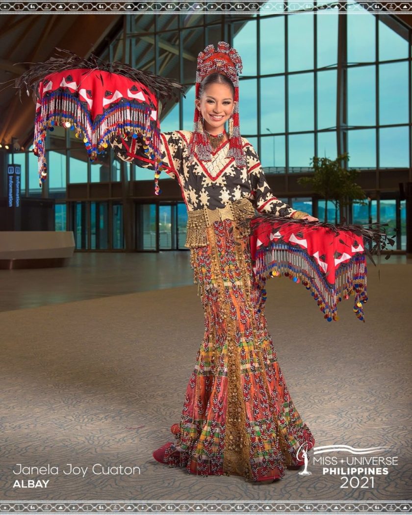 JANELA CUATON- 10 OF THE BEST NATIONAL COSTUMES TO WALK THE MISS UNIVERSE PHILIPPINES 2021 STAGE