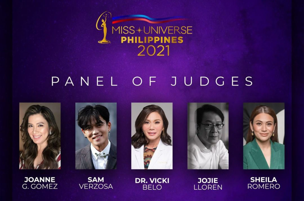 HERE ARE THE JUDGES WHO WILL CHOOSE THE NEXT MISS UNIVERSE PHILIPPINES