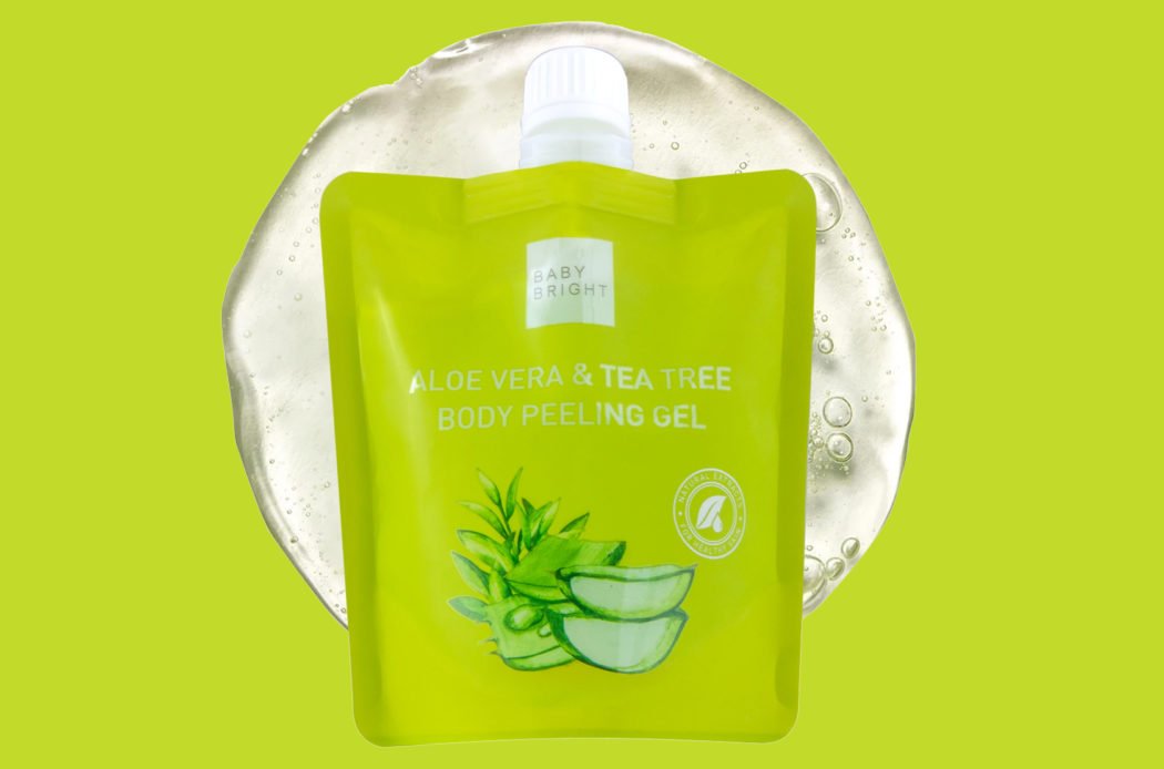 baby bright Aloe Vera & Tea Tree Body Peeling Gel