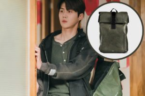 KIM SEON HO'S BAG IN MY HOMETOWN CHA CHA CHA IS MADE FROM REAL WAR TENTS