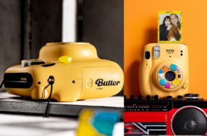 FUJIFILM RELEASES A BTS 'BUTTER' THEMED INSTAX MINI 11