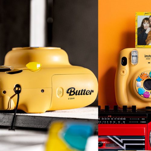 FUJIFILM RELEASES A BTS 'BUTTER' THEMED INSTAX MINI 11 A