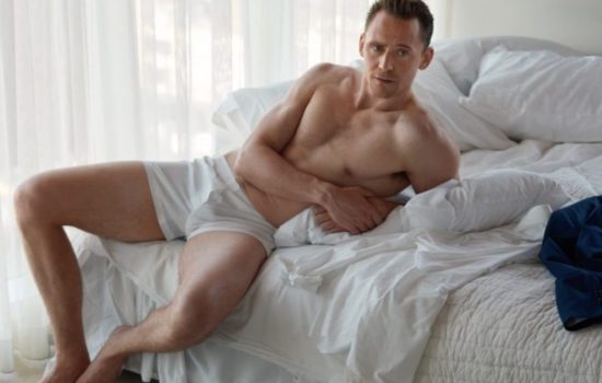 TOM HIDDLESTON IS SEXY AND SHIRTLESS FOR W MAGAZINE